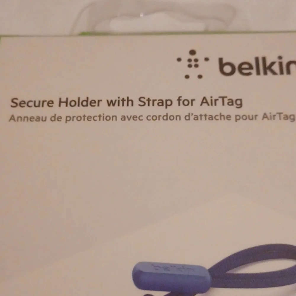 NIB Belkin Secure Holder with Strap for Apple AirTag